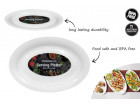 PLATTER DURABLE WHITE 40CM 