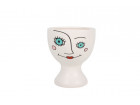 LULU DOLOMITE FACE PLANTER POT 20 X 17CM