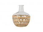 TATE SEAGRASS WOVEN VASE H26 X D16CM