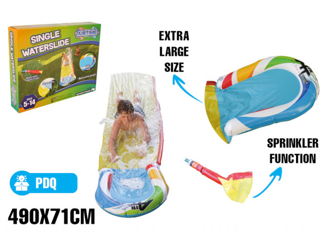 SINGLE WATER SLIDE 4.9M LONG 