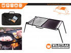 FLAT PLATE AND GRILL CAMP COOKER 460X330X250MM