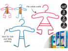 HANGER BABY 3PK 2 ASST CLRS AND 2 ASST SHAPE