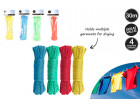 CLOTHES LINE 30M IN POLYBAG 4 ASST COLRS
