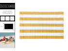 PRINTED OUTDOOR RUG RETRO STRIP MANGO 270 X 180CM