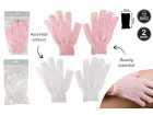 EXFOLIATING GLOVES BODY SCRUB 2PK 3 ASST COLOURS