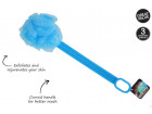 CLEANSING BODY LOOFAH SPONGE W HANDLE 37X11X9CM BLUE