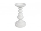 KELLI CANDLE HOLDER MDF MATTE WHITE 20.5X11X11CM