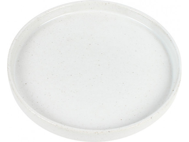 THEO SMALL PORCELAIN PLATE 16 X 16 X 2CM