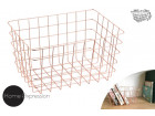 MILTON WIRE BASKET MEDIUM COPPER 30X21X14CM