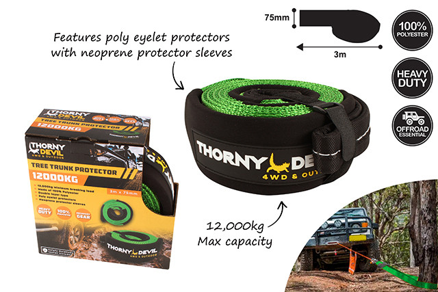 THORNY DEVIL TREE TRUNK PROTECTOR 12000KG 3M X 75MM