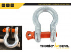 SHACKLE BOW GRADE S SCREW PIN 5/16 SWL 750KG SH103008