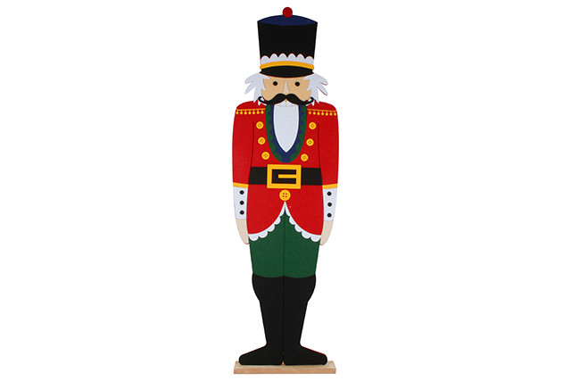 XXL FELT NUT CRACKER STAND 140 X 41 X 11CM